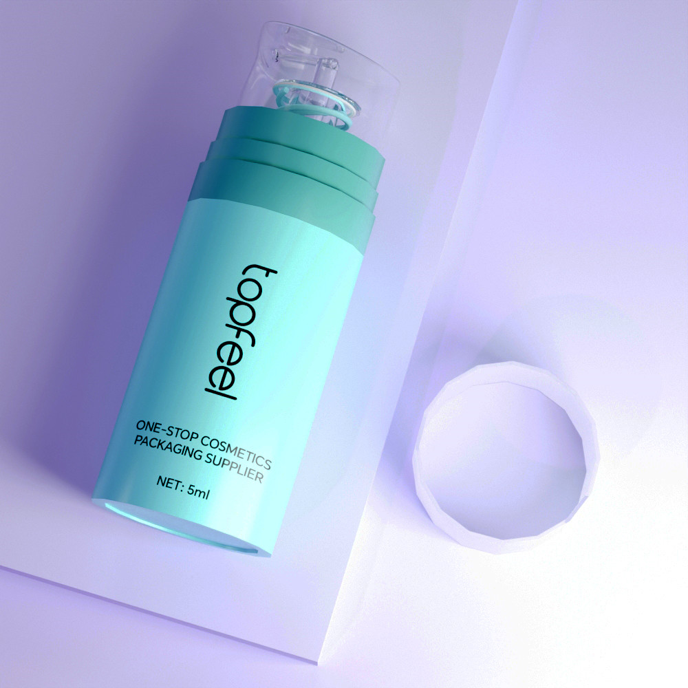 PA06 Mono-Material PP Airless Pump Bottles Eco-Friendly Cosmetic Packaging Factory