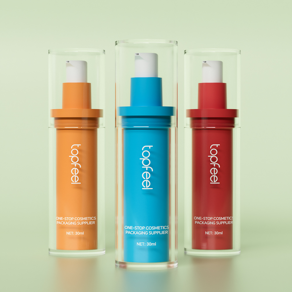 PA137 Refillable Airless Bottle 30ml Eco-Friendly Cosmetic Packaging (1)