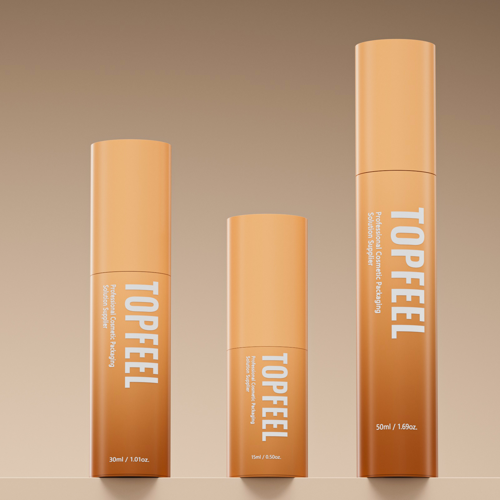 TA01 Metal-Free Airless Pump Bottle Snap-on Cosmetic Packaging Manufacturer
