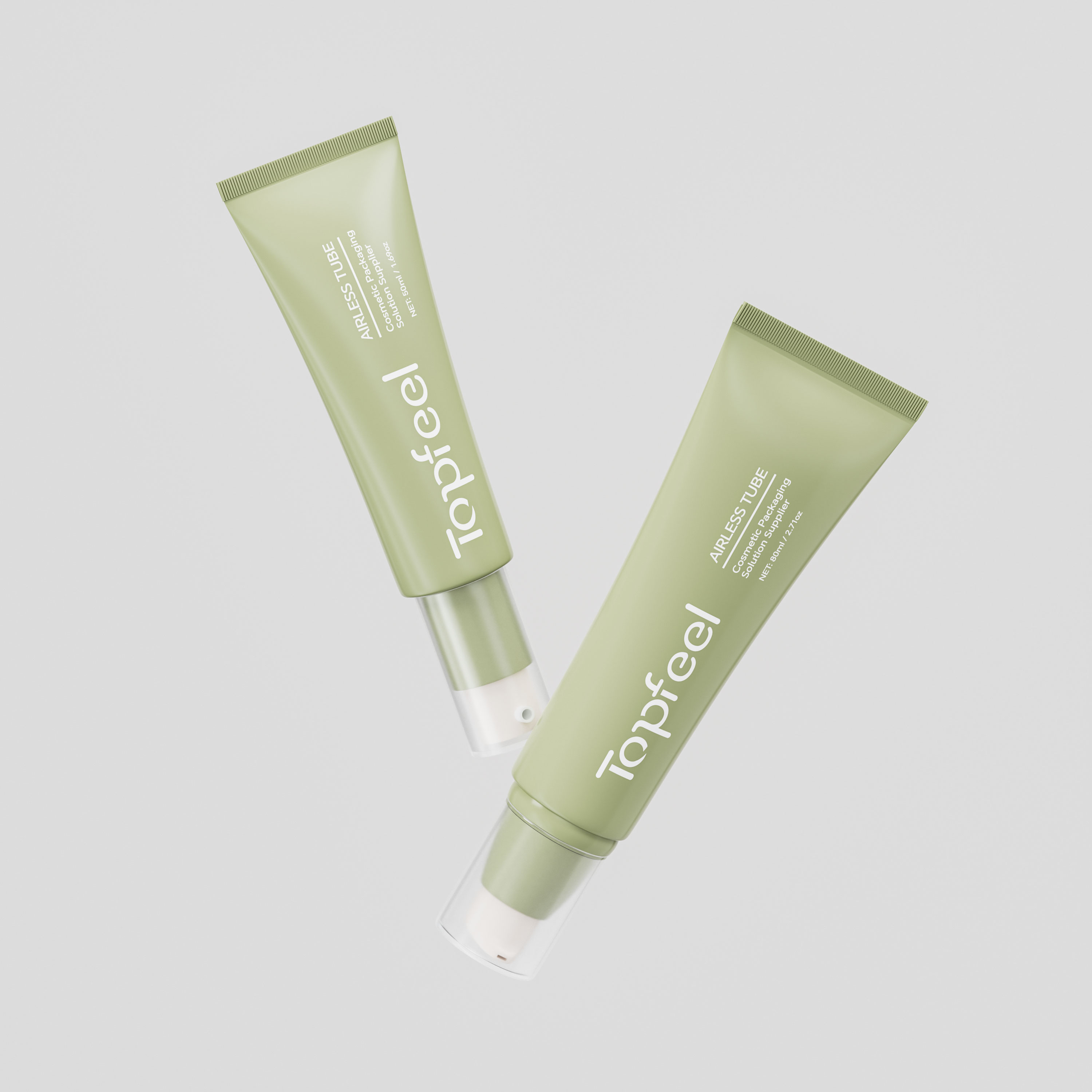 TU02 Empty Airless Tube BB Cream Tube Manufacturer